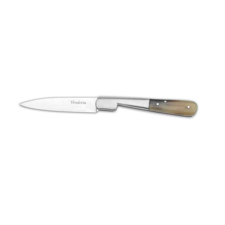 Couteau Pliant Vendetta avec Manche Pointe de Corne - Au Sabot