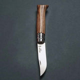 Couteau pliant n°8 Bouleau Lamelle Brun - OPINEL couteau de poche luxe
