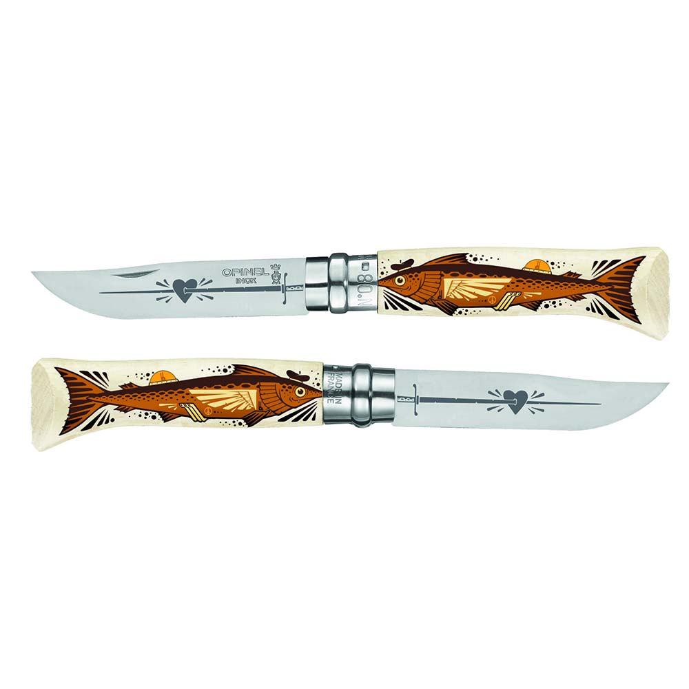 Couteau de poche N°08 The Swordfisherman – JEREMY FISH x OPINEL