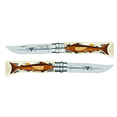 Couteau de poche N°08 The Swordfisherman – JEREMY FISH x OPINEL