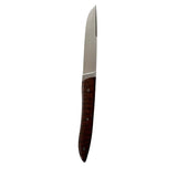 Couteau de table UBAC - bois d'amourette - PERCEVAL manche en bois exotique