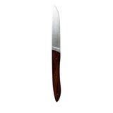 Couteau de table UBAC - bois d'amourette - PERCEVAL lame contre-tranchant