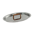 Couvercle inox finition cuivrée 15 cm CASTEL'PRO - CRISTEL