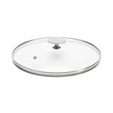 Couvercle en verre avec Pontet inox 28cm - DE BUYER