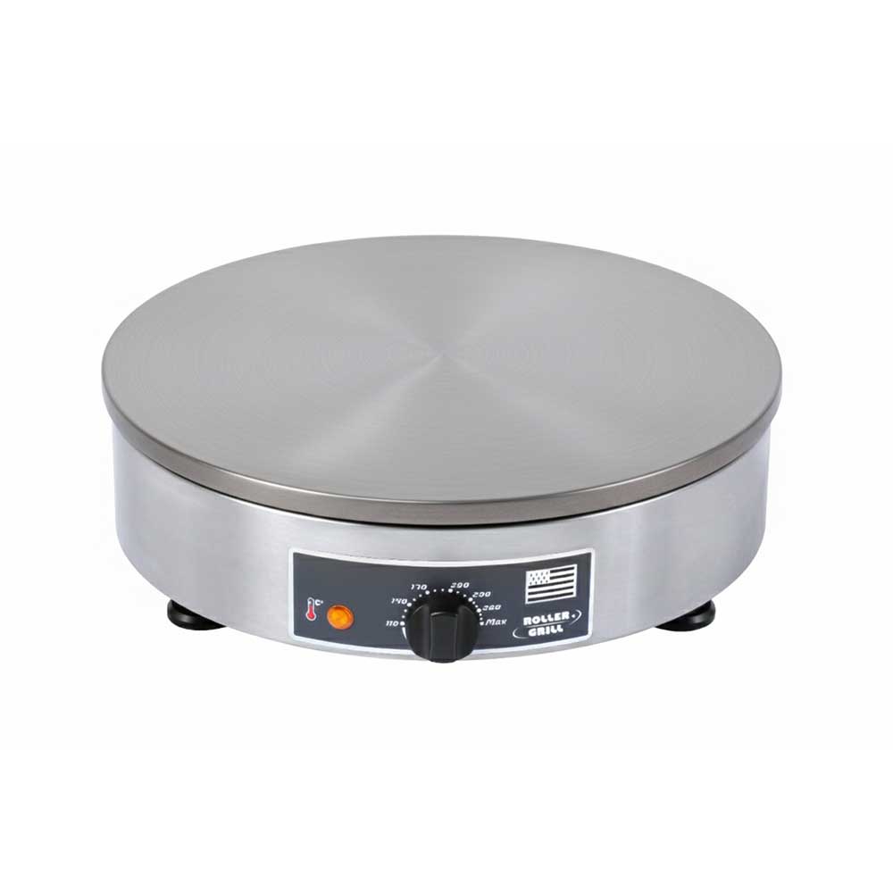 Crêpière professionnelle bretonne électrique inox - ROLLER GRILL