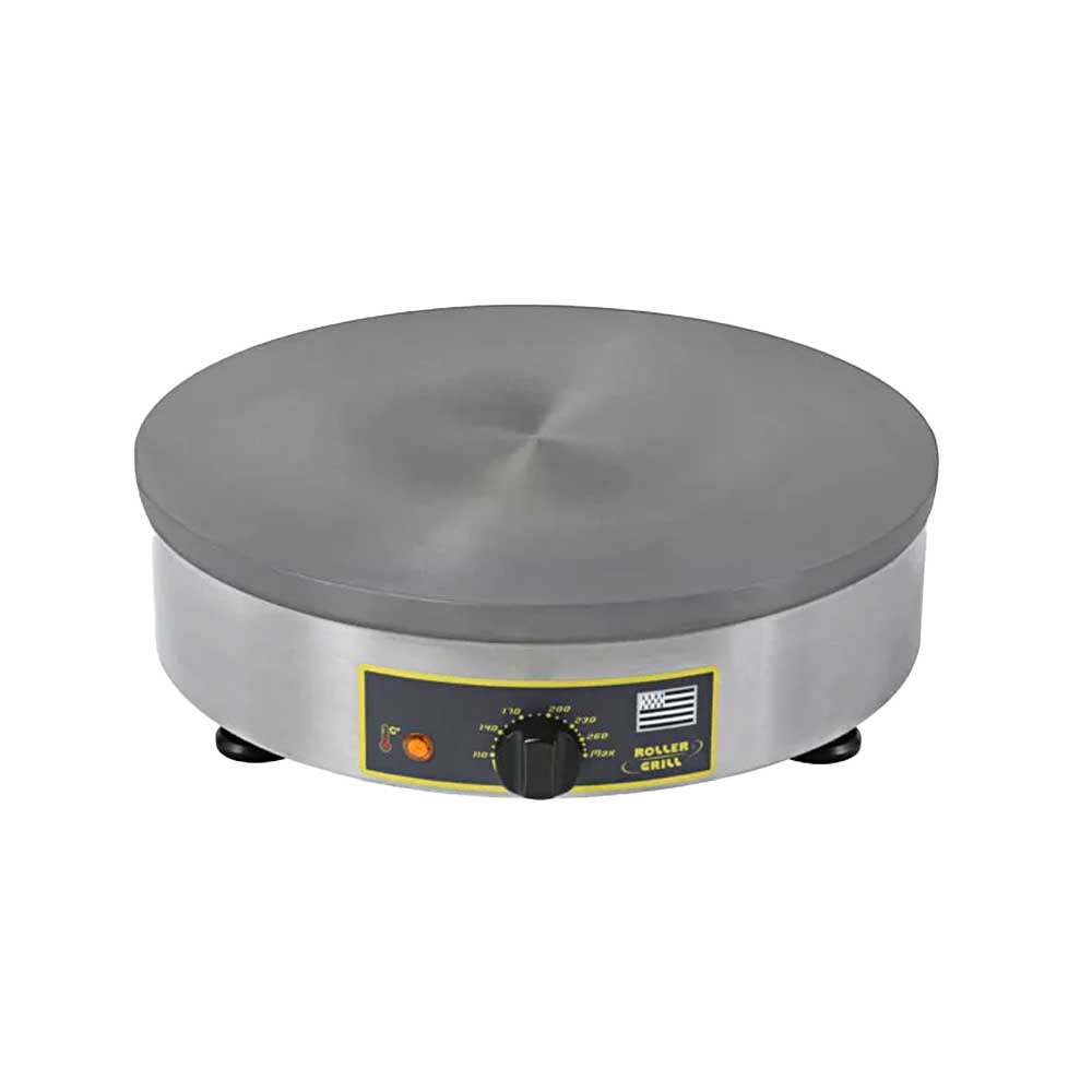 Crêpière professionnelle bretonne électrique inox - ROLLER GRILL
