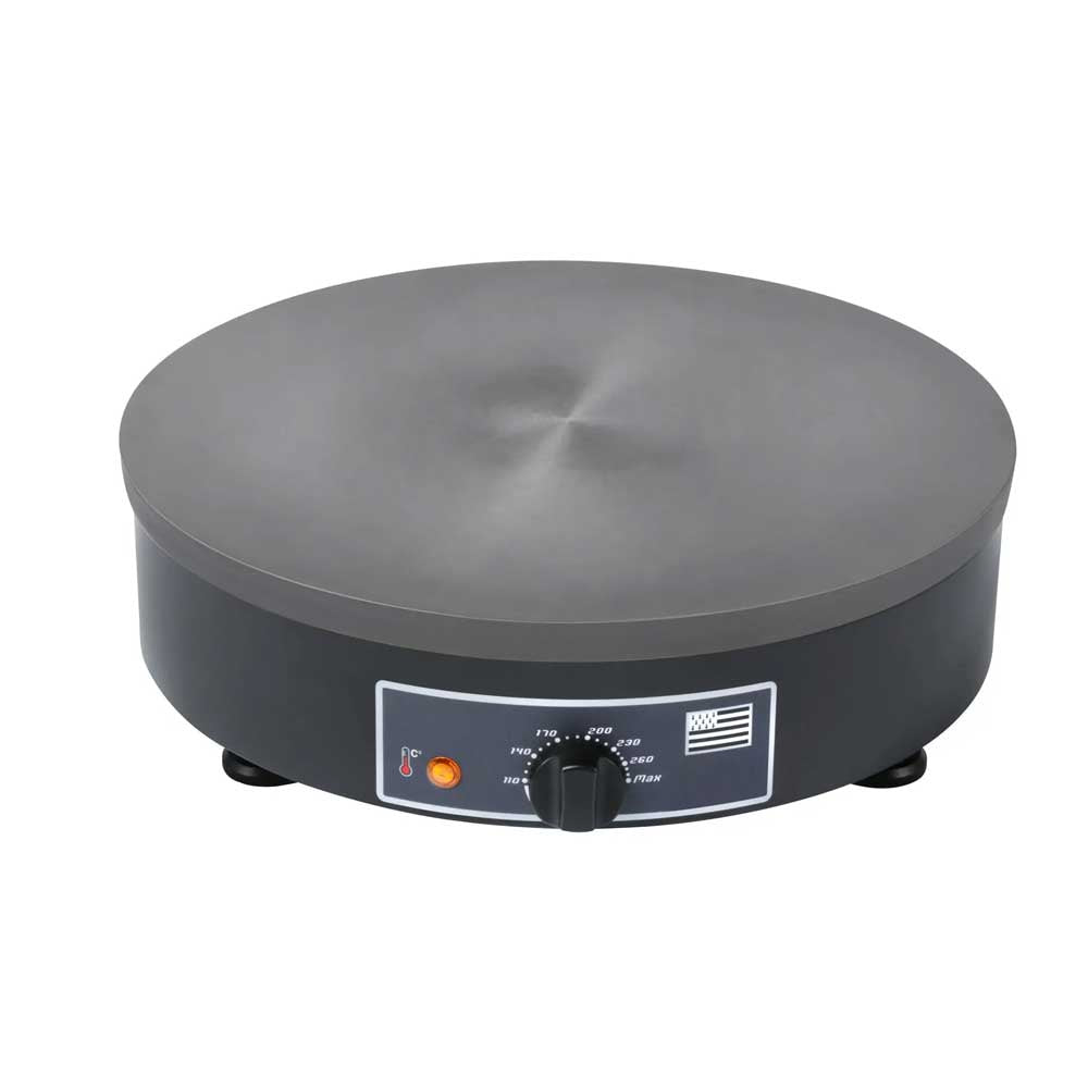 Crêpière professionnelle bretonne électrique noir - ROLLER GRILL