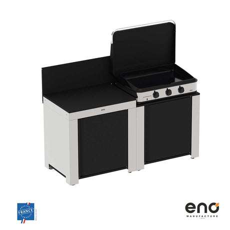 Cuisine 2 Eléments avec plancha Enosign80 - ENO