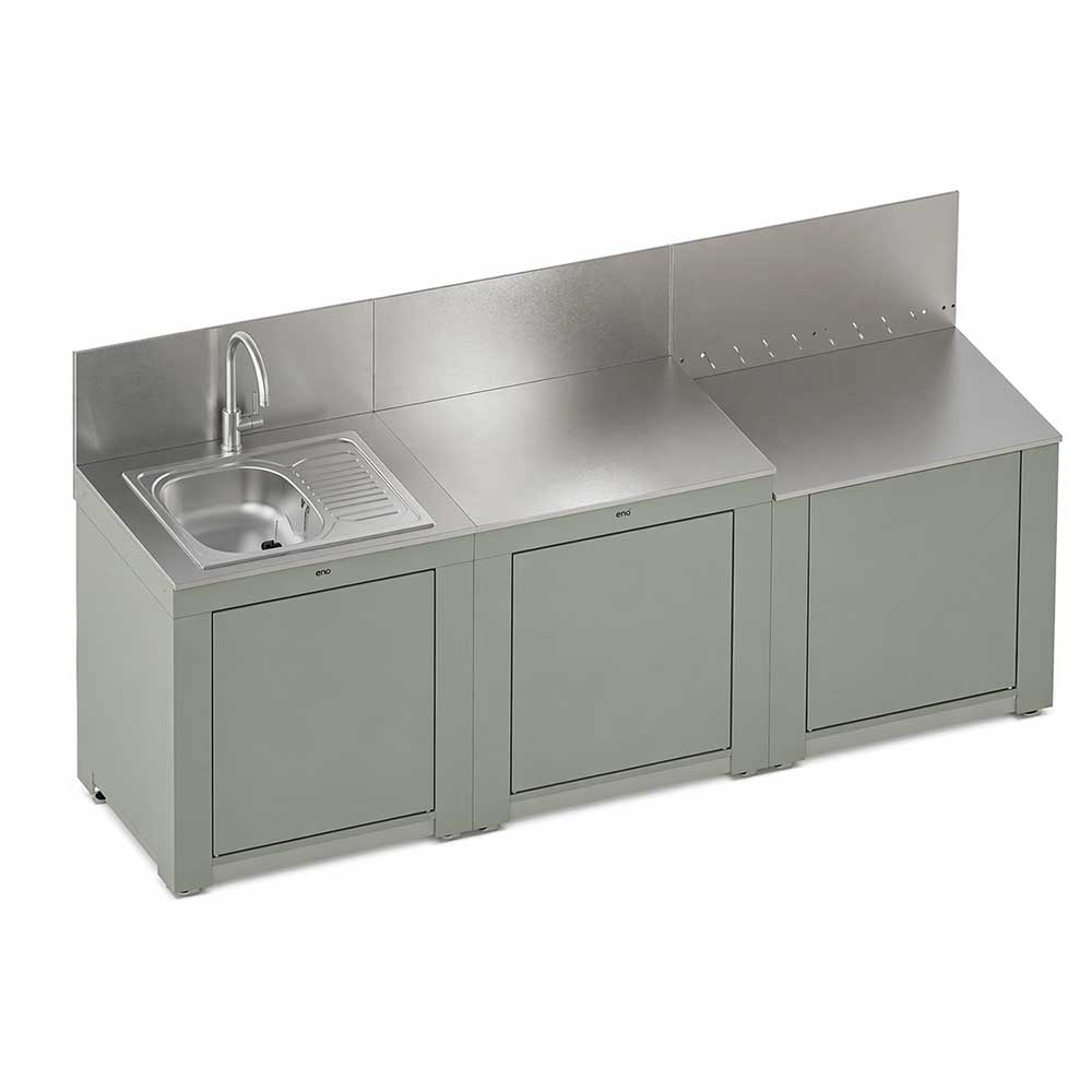 Cuisine CLASSIC 3 Modules Vert Sauge - ENO
