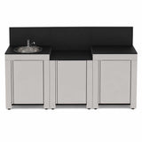 Cuisine Classic 3 Modules Inox Accessoires OFFERTS - ENO