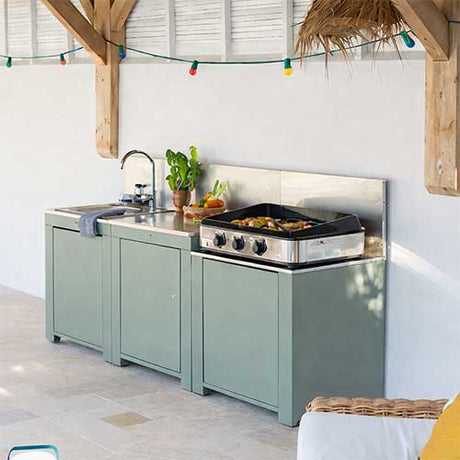 Cuisine CLASSIC 3 Modules Vert Sauge - ENO en promotion