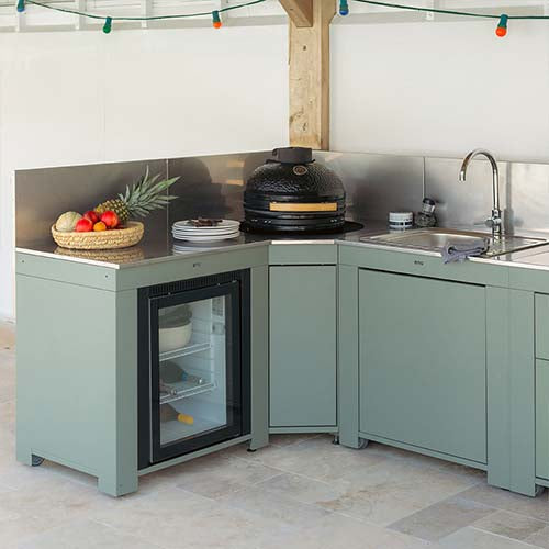 Cuisine COMFORT 5 Modules Vert Sauge - ENO espace convivial