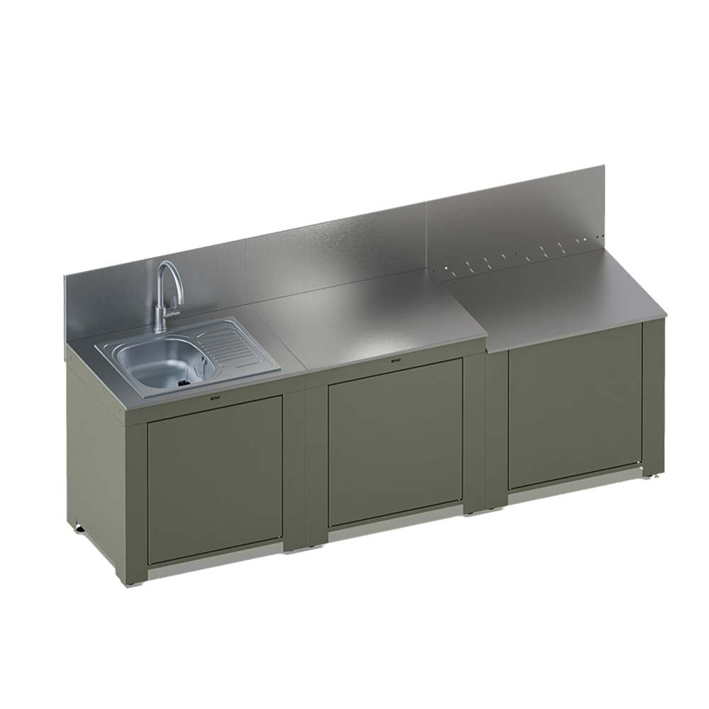 Cuisine CLASSIC 3 Modules Vert Sauge - ENO