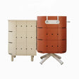 Cuisine Duo MARCEL Charbon + meuble JEAN - ALUVY champagne + terracotta