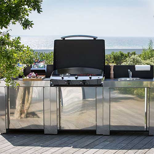Cuisine Classic 3 Modules Inox Accessoires OFFERTS - ENO en promotion