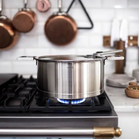 Casserole STRATE poignée ZENITH cuisson feu - CRISTEL