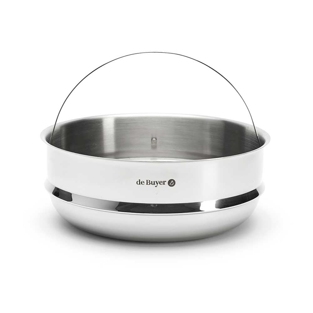Cuit-vapeur en inox 24 cm - DE BUYER