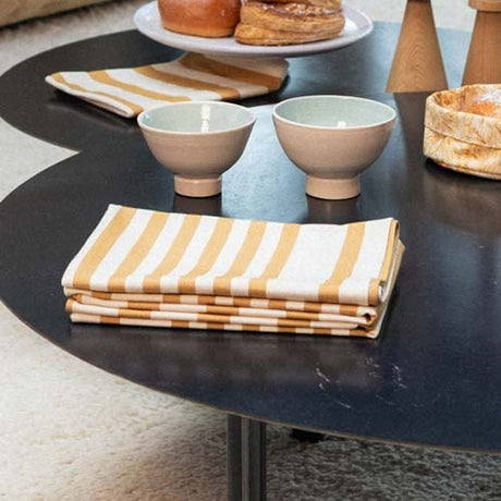 Motif rayé Curry ADOUR - ARTIGA