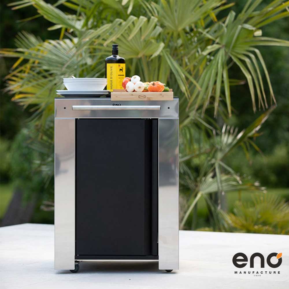 Meuble FELIX 60 cm Noir Inox - ENO