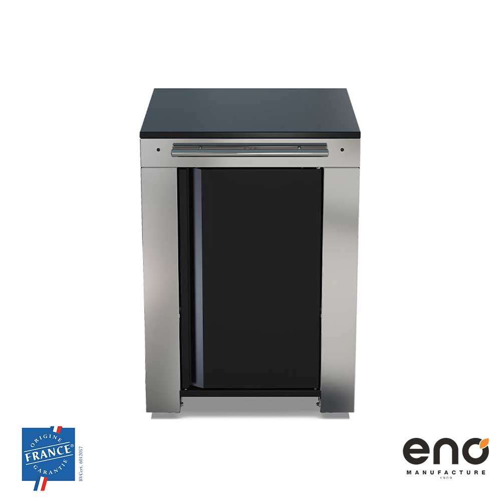 Meuble FELIX 60 cm Noir Inox - ENO