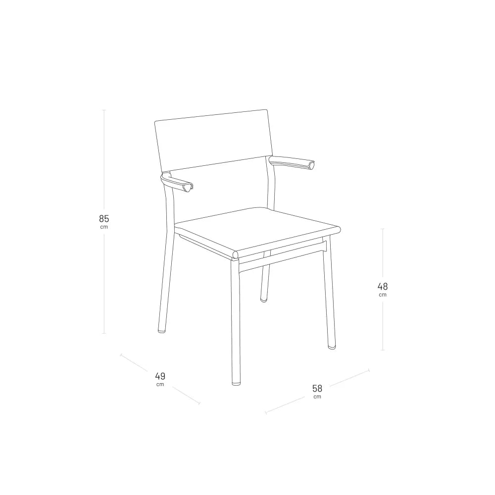 dimensions du fauteuil oron lafuma