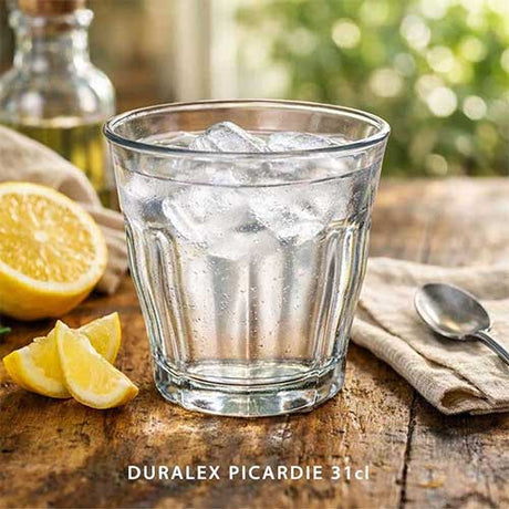 Lot de 6 verres 31 cl transparent - PICARDIE - DURALEX en promo