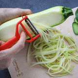 Eplucheur T-Duo Polymère Rouge - OPINEL julienne de légume