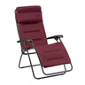 Fauteuil Relax matelassé Zéro Gravité Rsx clip Aircomfort LAFUMA bordeaux