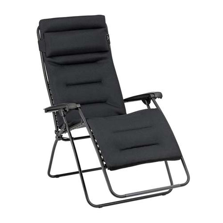 Fauteuil Relax matelassé Zéro Gravité Rsx clip XL Aircomfort LAFUMA noir