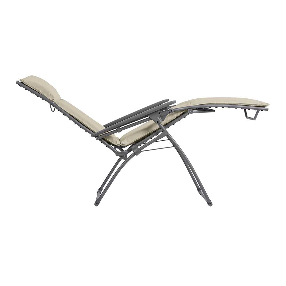 Fauteuil de relaxation multi position pliant BAYANNE toile HEDONA - LAFUMA zéro gravité