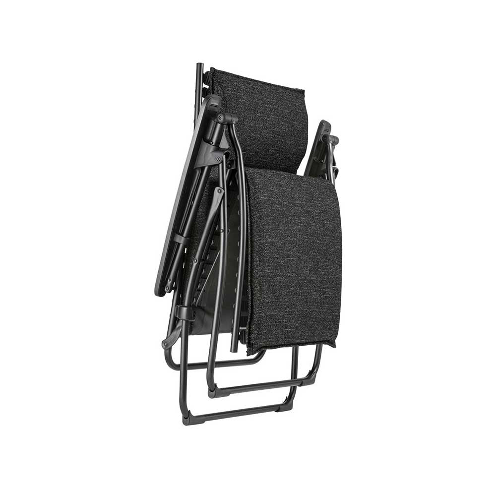 Fauteuil de relaxation multi position pliant BAYANNE toile Tundra - LAFUMA résistant aux tâches