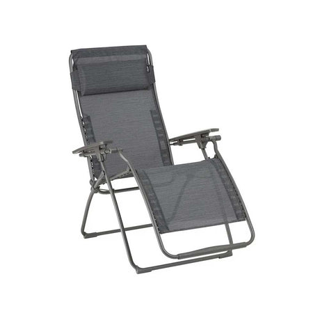Fauteuil Relax Zéro Gravité Futura Batyline DUO LAFUMA gris obsidian