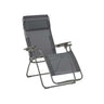Fauteuil Relax Zéro Gravité Futura Batyline DUO LAFUMA gris obsidian