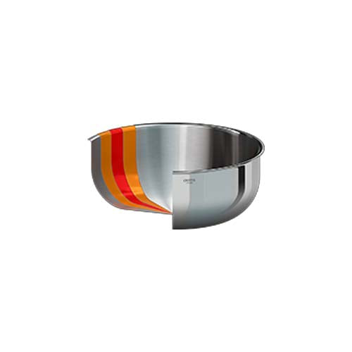 Poêle Professionnelle Inox Castel'Pro - CRISTEL fond ultraply 5 couches qualité inox
