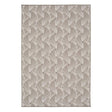 grand tapis Lafuma beige sur fond blanc