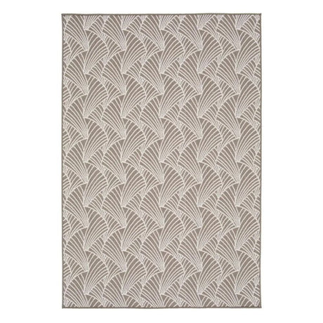 grand tapis Lafuma beige sur fond blanc