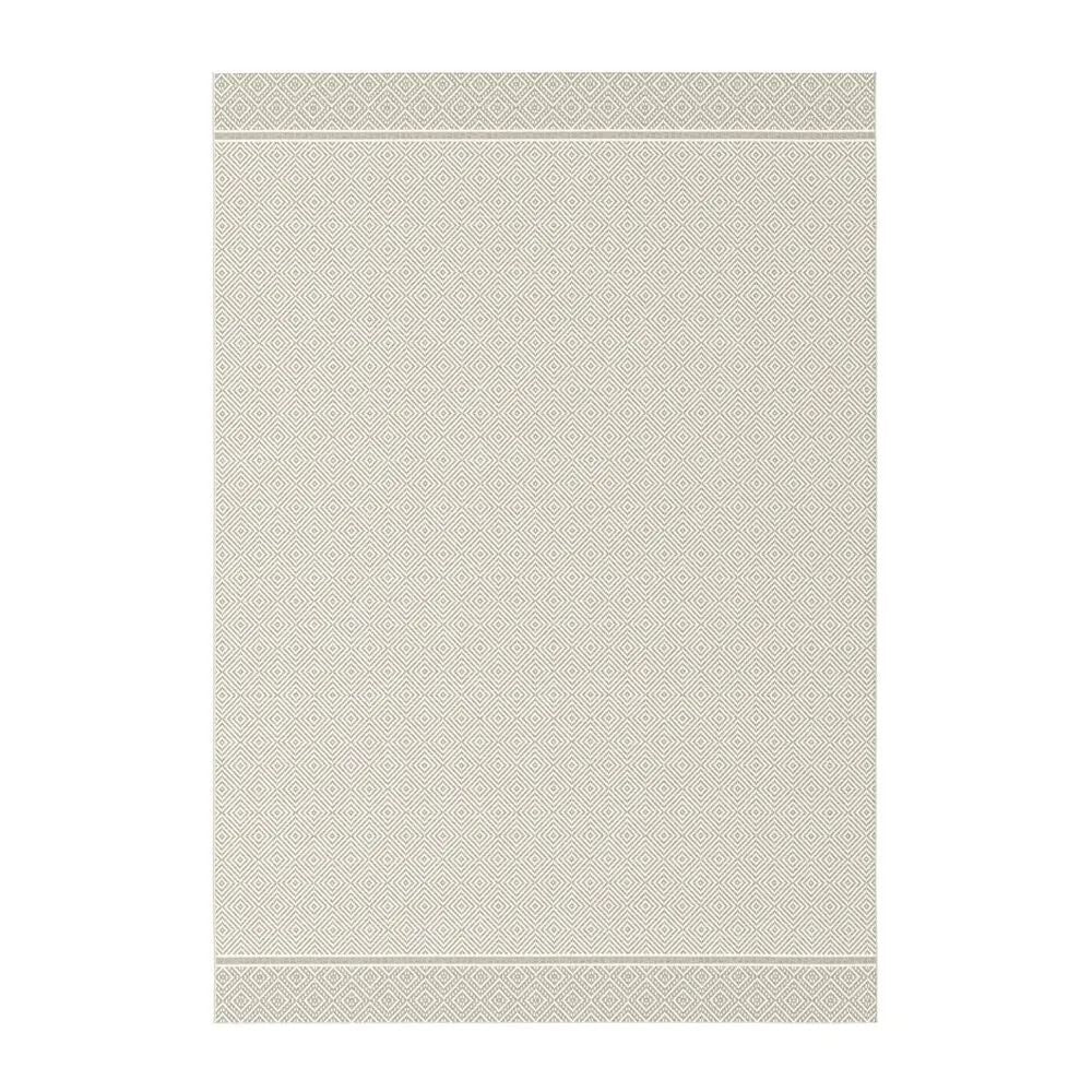 grand tapis beige lafuma sur fond blanc 
