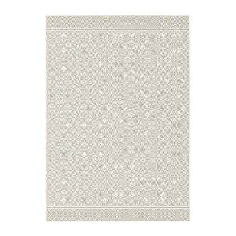 grand tapis beige lafuma sur fond blanc 