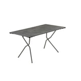 Table de jardin pliante Balcony 140 Lafuma gris titane