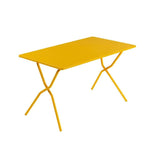 Table de jardin pliante Balcony 140 Lafuma jaune miel