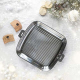 Gril Carré inox 30cm Casteline - CRISTEL four