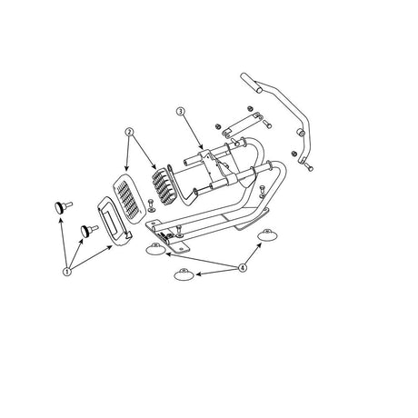 Kit couteau et poussoir pour coupe-frites Compact Pro - Louis Tellier