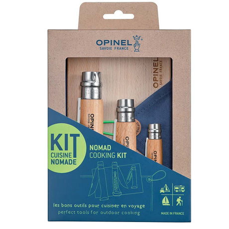 Kit Cuisine Nomade avec N°10 Tire-Bouchon Décapsuleur – OPINEL