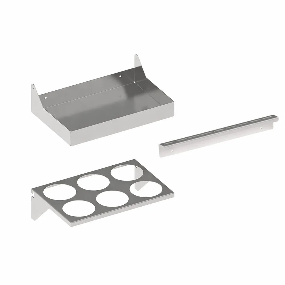 Kit 3 accessoires de rangement inox Chariot et Combo Enosign - ENO
