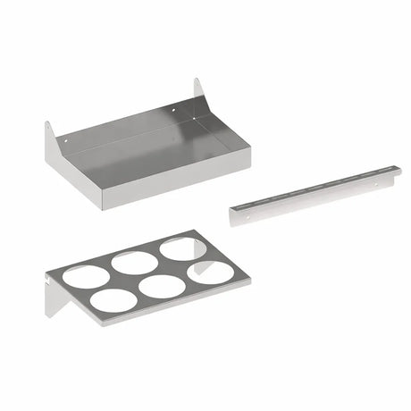 Kit 3 accessoires de rangement inox Chariot et Combo Enosign - ENO