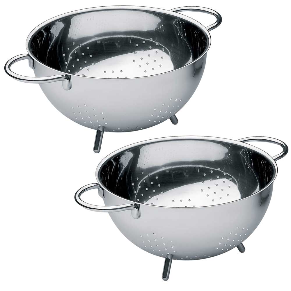 Lot de 2 Passoires Inox - CRISTEL