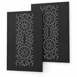Lot de 2 plaques murales Atlas noire - LE MARQUIER