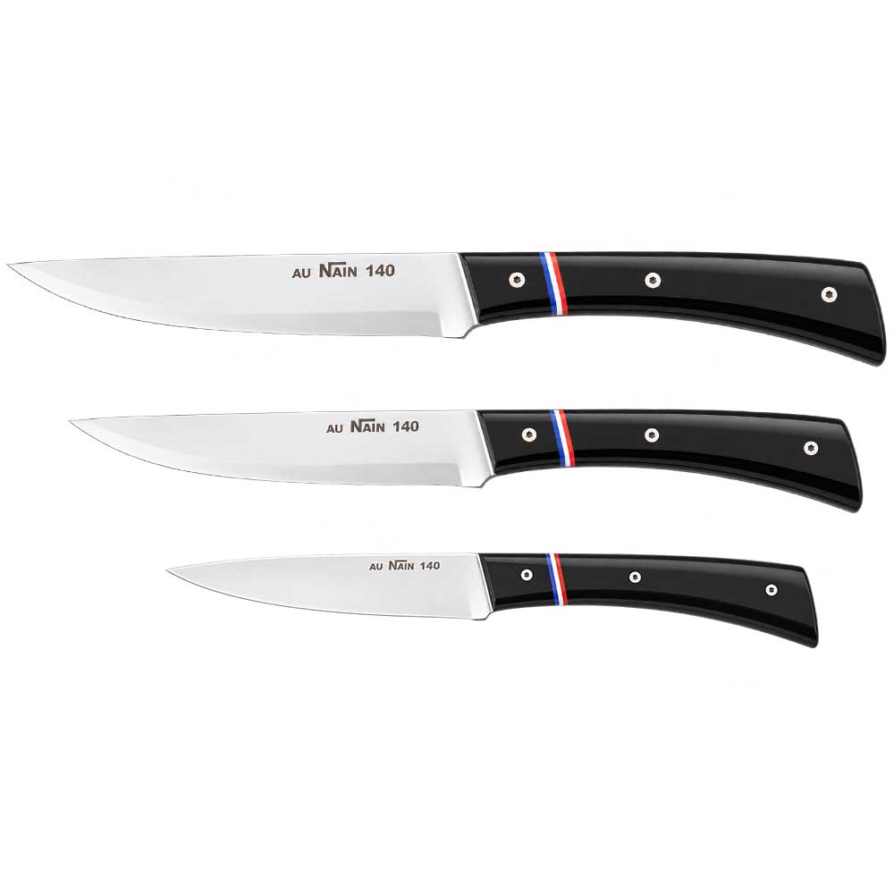 Lot de 3 Couteau de cuisine - AU NAIN