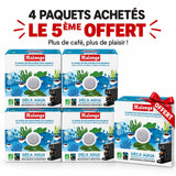 Lot de 80 dosettes café décaféiné Déca Aqua - Machine EOH - MALONGO