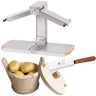 Appareil à Raclette Brézière inox avec couteau spécial Raclette et Patatière - Louis Tellier